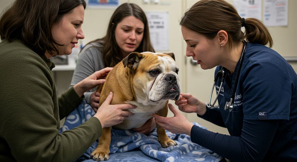 Kosten der Tier-Euthanasie beim Tierarzt mit Besitzer